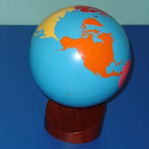 Continents Globe