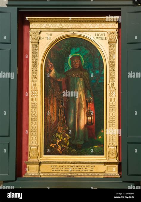 Holman hunt light of the world hi-res stock photography and images - Alamy