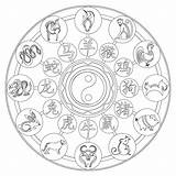 Chinese Zodiac Coloring Page – Babadoodle sketch template