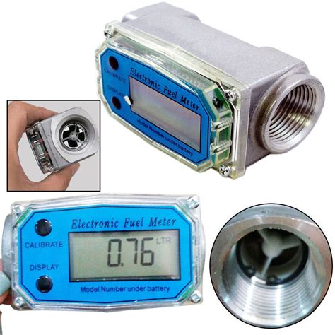 Light Weight 1/2" Thread Hall Effect Water Flow Sensor Switch Flowmeter Meter Business ...