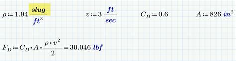 Solved: Units in Drag Force Equation - (Gravitational Cons... - PTC Community