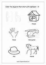 Alphabet Picture Coloring Pages  Things That Start With Each sketch template