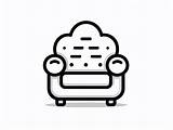Furniture Coloring Page To Download  sketch template