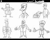 Premium Vector  Business Set coloring Page sketch template