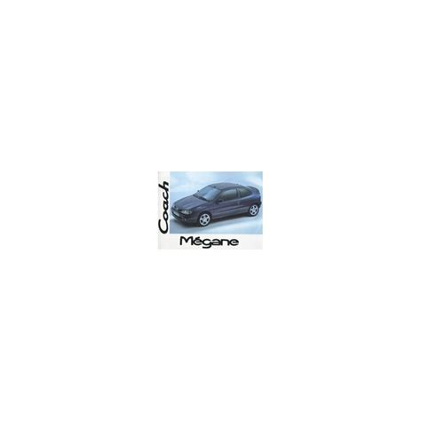 Renault Megane Owners Manual 1999 - entrancementand