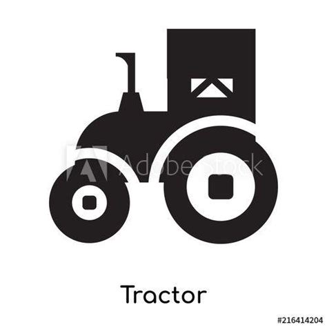 White Tractor Logo - LogoDix