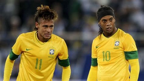 Selecao Legend Ronaldinho Describes Watching Neymar Play for Brazil as ...