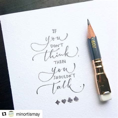 Soooooooo true... @minortismay | Brush lettering quotes, Pencil ...