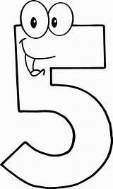 Number Five Coloring Page  Belinda Berubes Pages sketch template