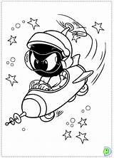 Marvin The Martian Coloring Pages To Print sketch template