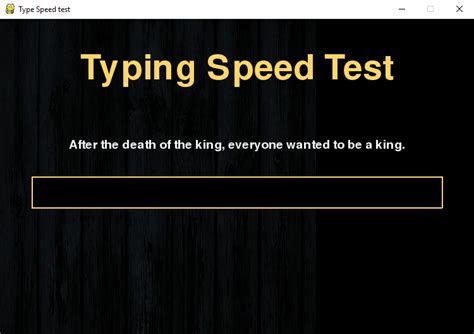 Python Project on Typing Speed Test - Build your first game in Python ...