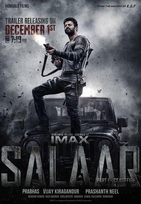 Salaar Poster Reveals Trailer Date