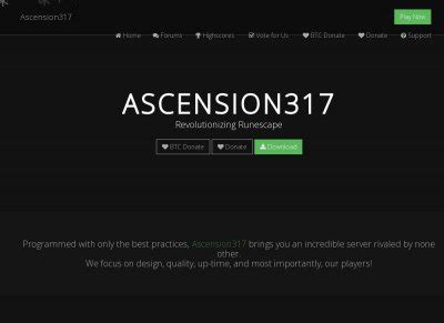 Ascension - RSPS List - RuneScape Private Servers