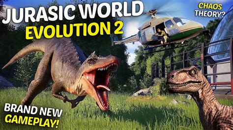 JURASSIC WORLD EVOLUTION 2 GAMEPLAY - Story & Challenge Mode Preview! - YouTube