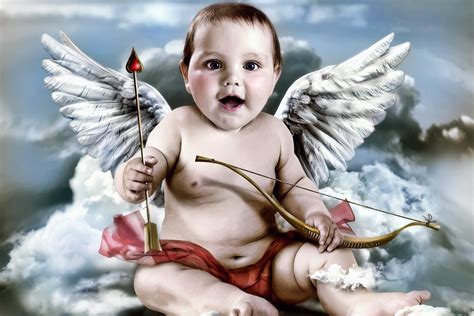 Baby Angel HD desktop wallpaper : Widescreen : High Definition : Fullscreen