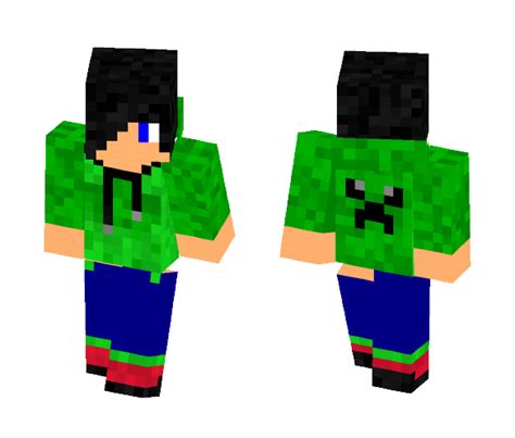 Get Creeper Boy Minecraft Skin for Free. SuperMinecraftSkins