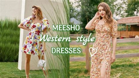 Western style dresses from MEESHO - YouTube