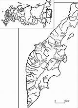 Map Of The Early Neolithic Sites On Kamchatka Peninsula By 1 8  sketch template