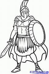 Soldiers roman Archers coloring Pages sketch template
