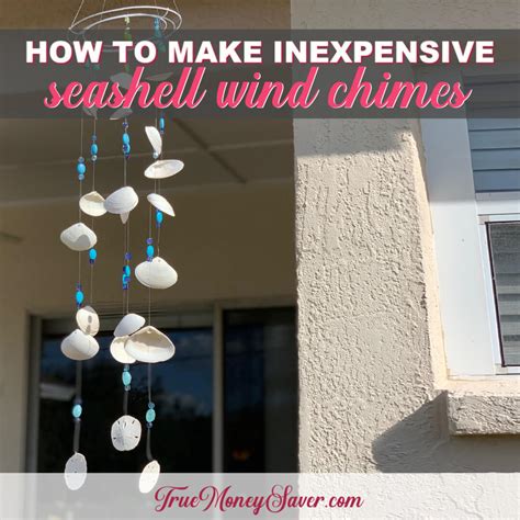 How To Make Really Pretty (& Inexpensive) Seashell Wind Chimes