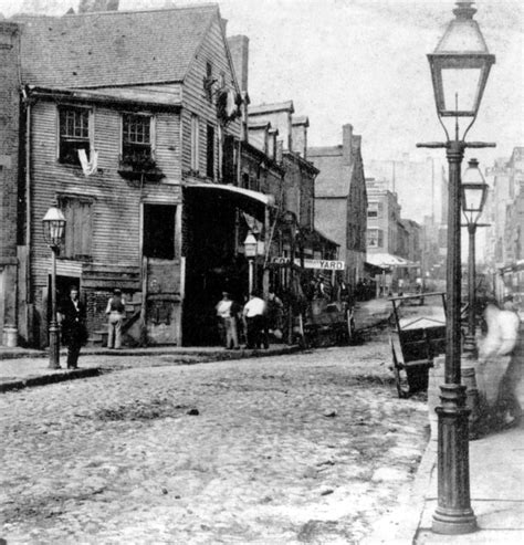 New York Five PointsNscene In The Notorious Five Points Area Of Lower Manhattan Photograph C1875 ...