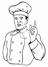 Coloring Page Chef At GetColoringscom  Free Printable Colorings pages sketch template