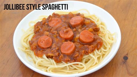 Jollibee Filipino Spaghetti Recipe | Deporecipe.co