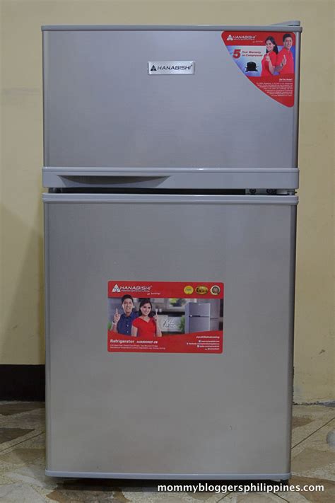 Hanabishi Mini Double Door Refrigerator – Compact And Energy Efficient ...