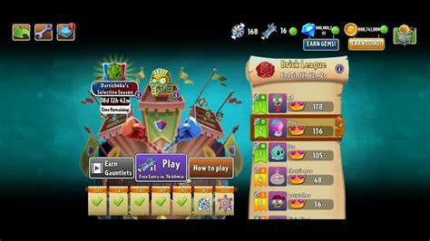 Plants Vs Zombies 2_Arena mode !! - YouTube