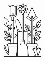 Gardening tools Loppers colouring Book Pages For Children And Adults  sketch template