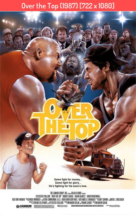 Over the Top (1987) [722 x 1080] #Películas de Acción #top | Movie posters, Best movie posters ...