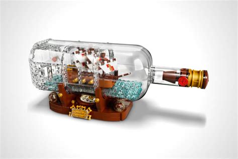 This Ship In A Bottle From LEGO IDEAS Is A Kit You'll Want To Show Off