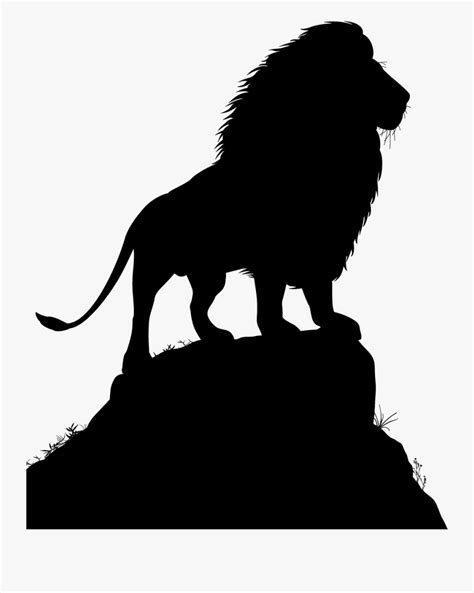 Simba Silhouette Clip Art