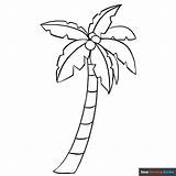 Palm Branch Coloring Pages sketch template