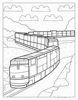 39 Train Coloring Pages Free PDF Printables sketch template