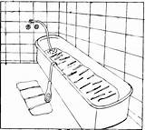 BATHTUB COLORING PAGES sketch template