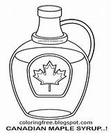 Maple Syrup Coloring Pages At GetColoringscom  Free Printable sketch template