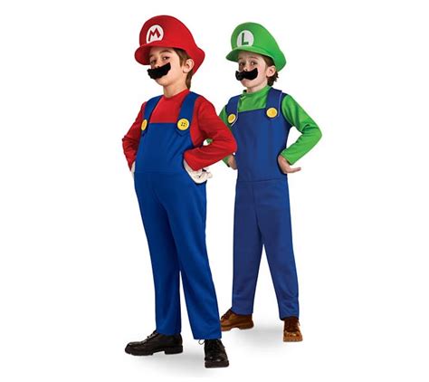 Super Mario and Luigi Costumes | Gadgetsin