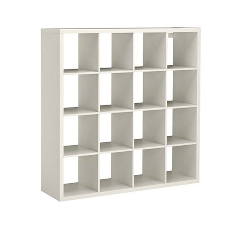 IKEA EXPEDIT KALLAX SHELVING UNIT BOOKCASE STORAGE HOME FURNITURE WHITE ...