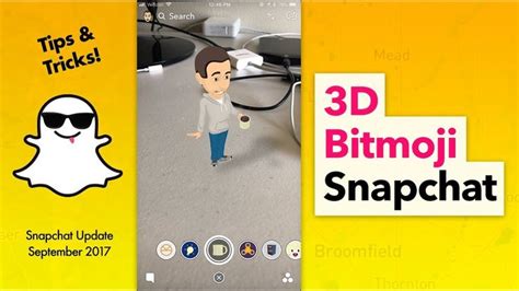 How to Use 3D Bitmoji on Snapchat - YouTube