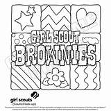 Girl Scout Brownie Coloring Pages At GetDrawings  Free Download sketch template