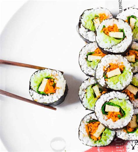 Easy Vegan Sushi Rolls | Gluten-Free – Blooming Nolwenn