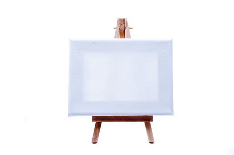 Small Easel With A Blank Canvas Free Stock Photo - Public Domain Pictures