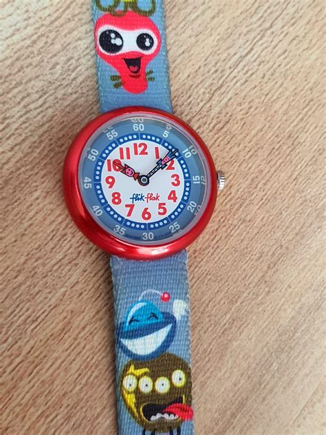 Flik Flak by SWATCH Kid’s Swiss Made Multi Color 32mm Watch ETA2005 - Royalwrist.pk