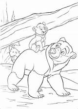Brother Bear And Little bear coloring Page  Pages sketch template