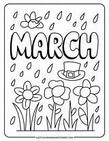 March Coloring Pages For Kids 6 Free PDF Printables  Easy sketch template