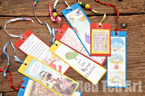 World Book Day Craft: Easy Bookmarks - Red Ted Art - Kids Crafts