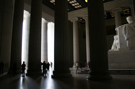 Lincoln Memorial | A shot from inside the Lincoln Memorial. … | Flickr ...