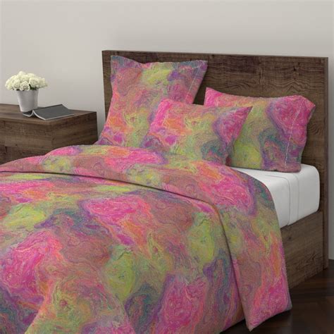 XL ABSTRACT FRUIT SALAD BRIGHT Duvet Cover | Spoonflower | Bright duvet, Bright duvet cover ...