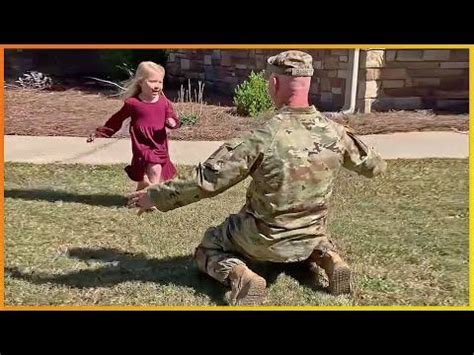 Most Emotional Soldiers Coming Home Compilation !Military Homecoming ...